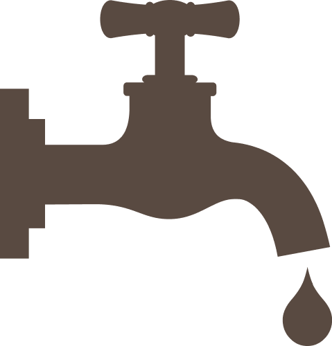 Brown Plumbing Icon